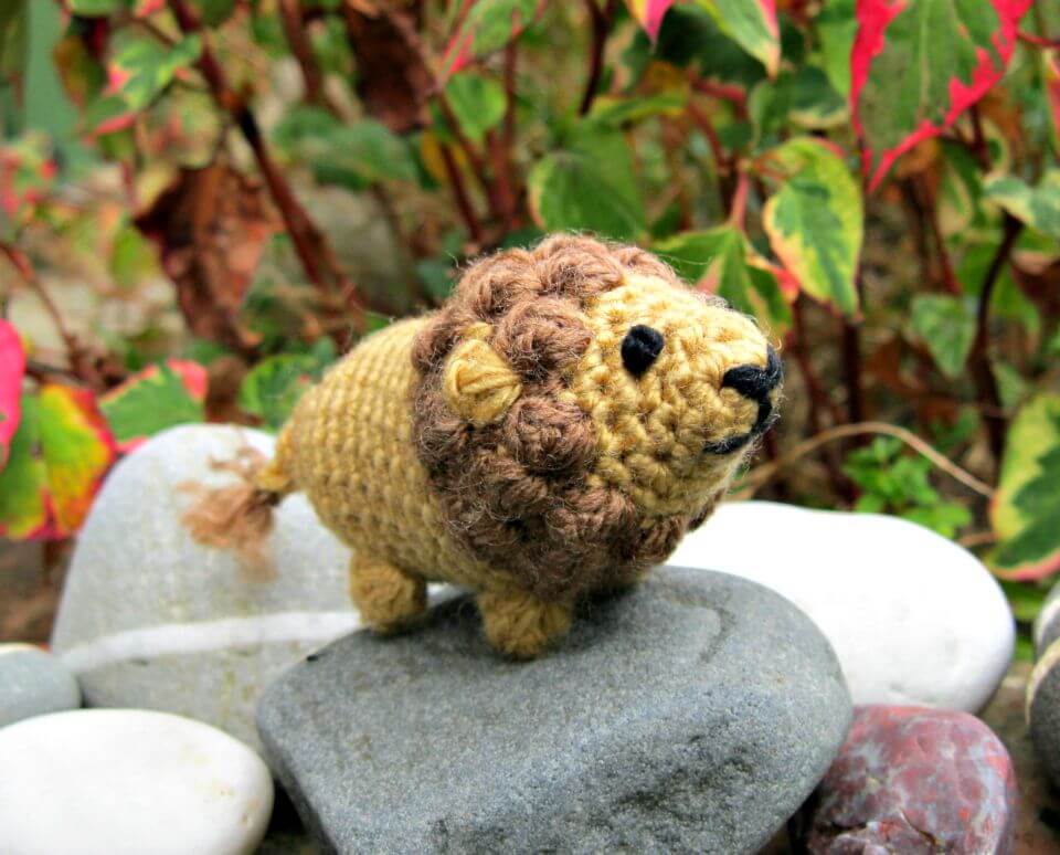 Quick Crochet Boris Tiny Lion Amigurumi Pattern