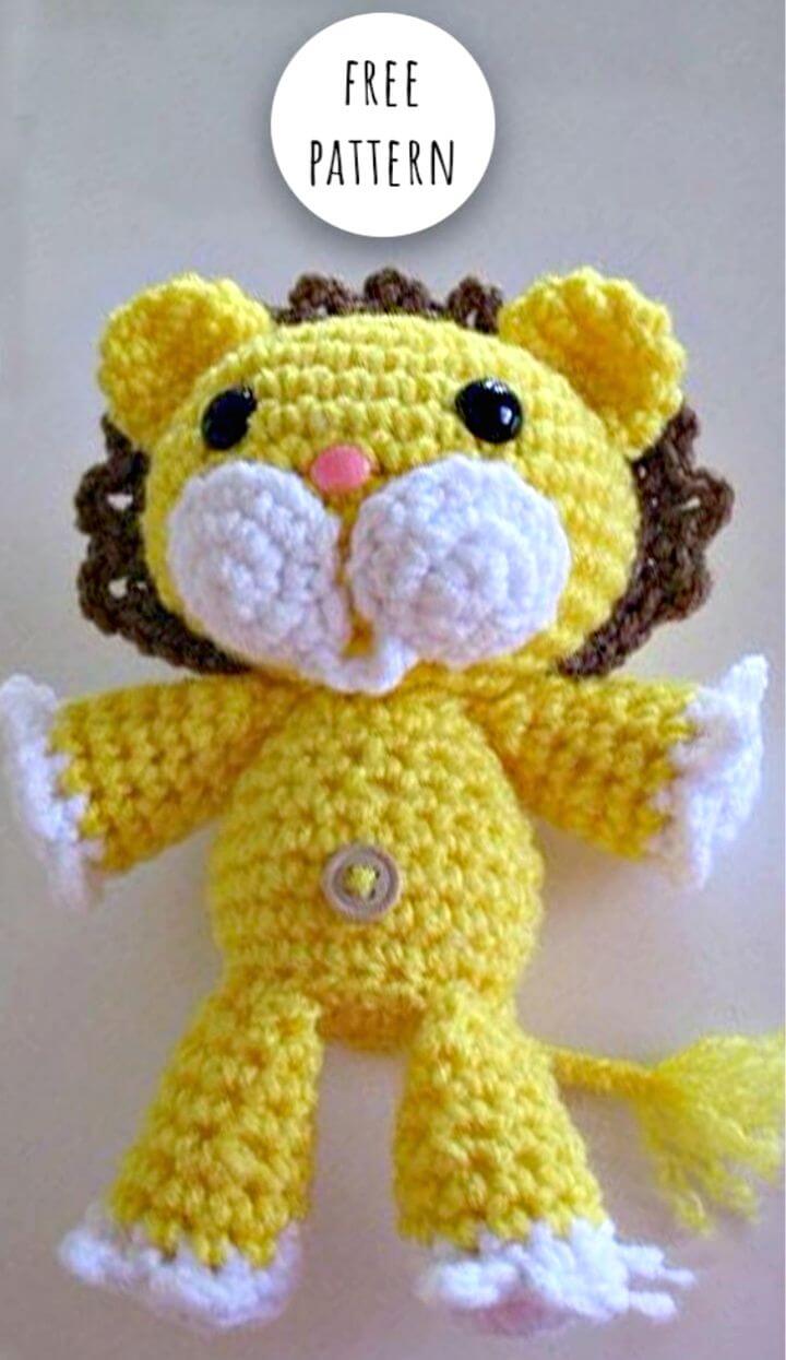 Easy Crochet Amigurumi Lion - Free Pattern