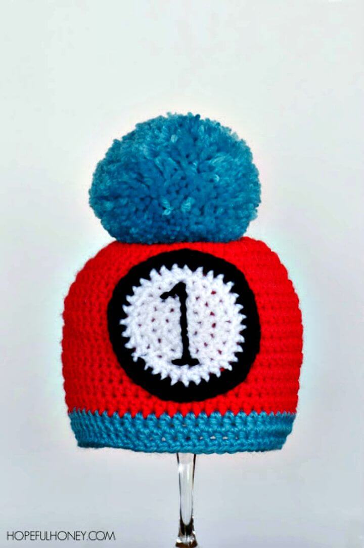 Crochet Inspired Baby Hat - Free Pattern