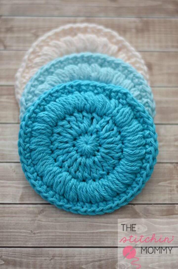 Easy Crochet Face Scrubbies Pattern