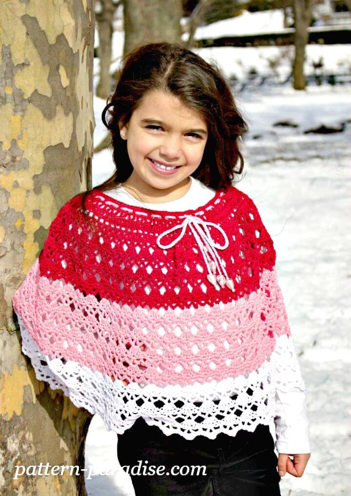How to Crochet Abby’s Poncho