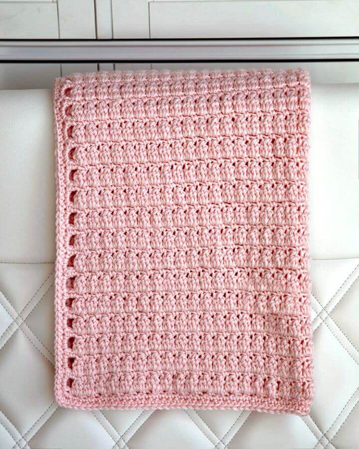 Crochet Your Own Cozy Clusters Baby Blanket