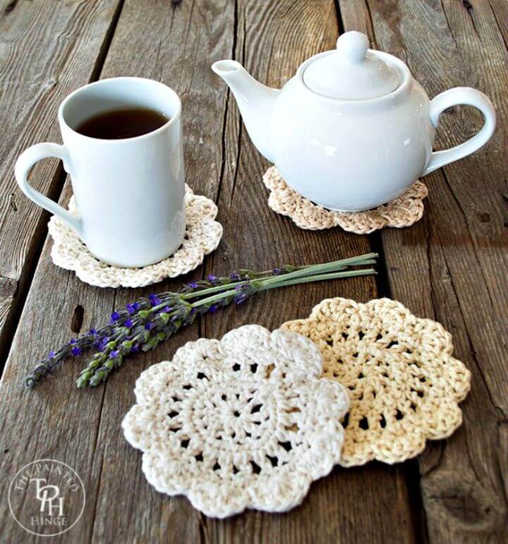 How to Crochet Farmhouse Style Coasters
