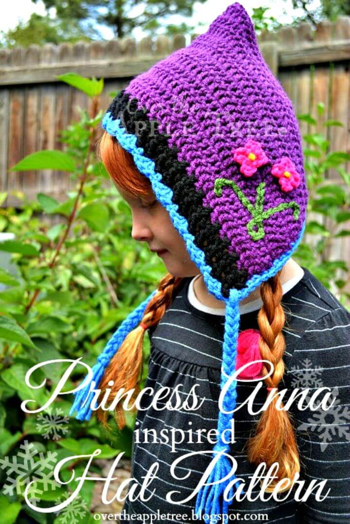 How to Crochet Princess Anna Hat