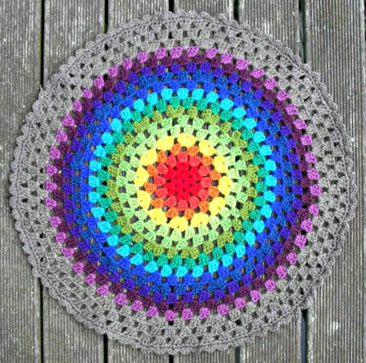 Free Crochet Revisiting The Granny Mandala Pattern