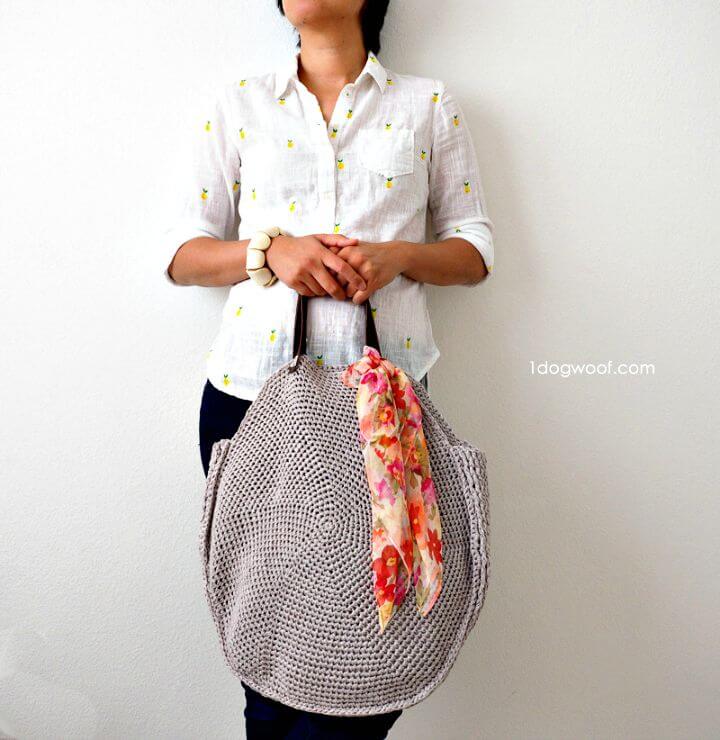 How to Crochet Sonoma Circle Bag