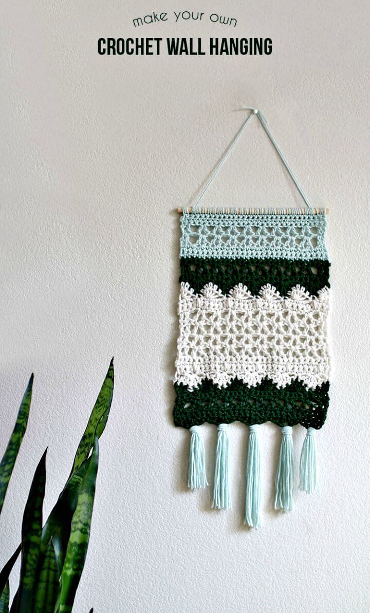 Make a Wall Hanging - Free Crochet Pattern