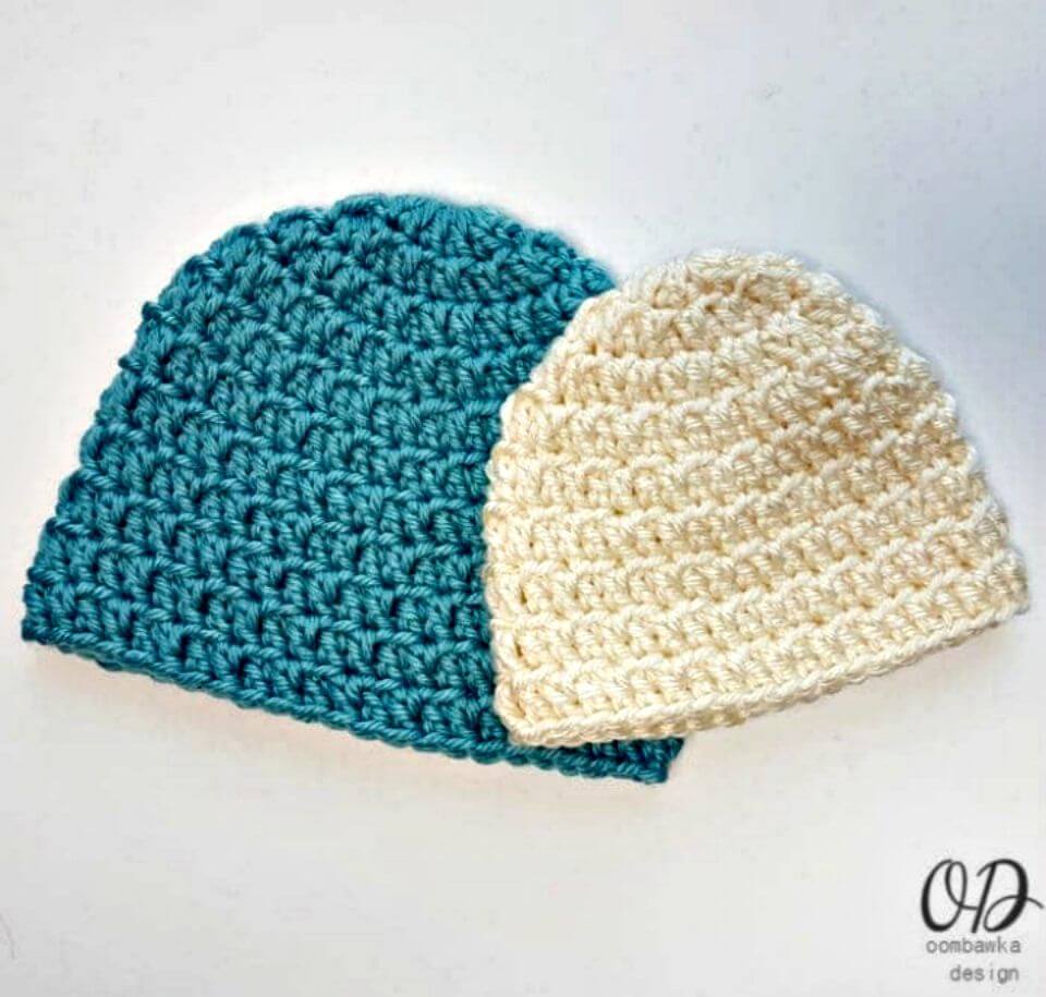 Free Double Crochet Bulky Hat Pattern