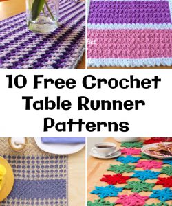 10 Free Crochet Table Runner Patterns