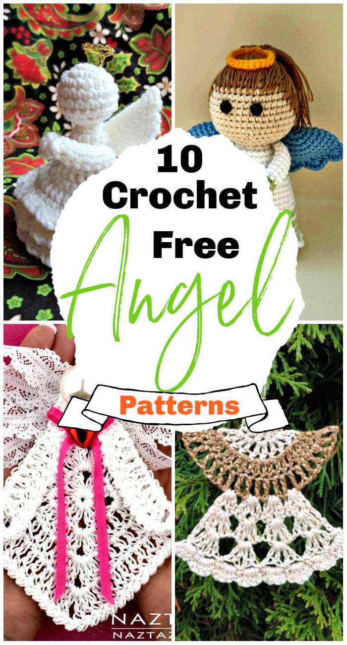 10 Free Crochet Angel Amigurumi Patterns