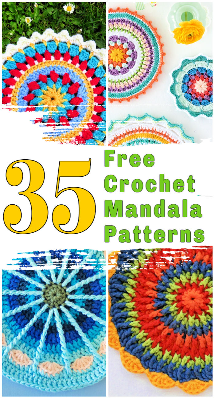 35 Free Crochet Mandala Patterns