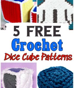 5 Free Crochet Dice Cube Patterns
