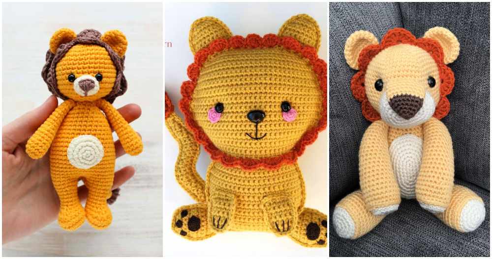 Free Crochet Lion Amigurumi Patterns