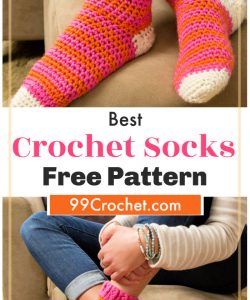 free Crochet Socks Pattern
